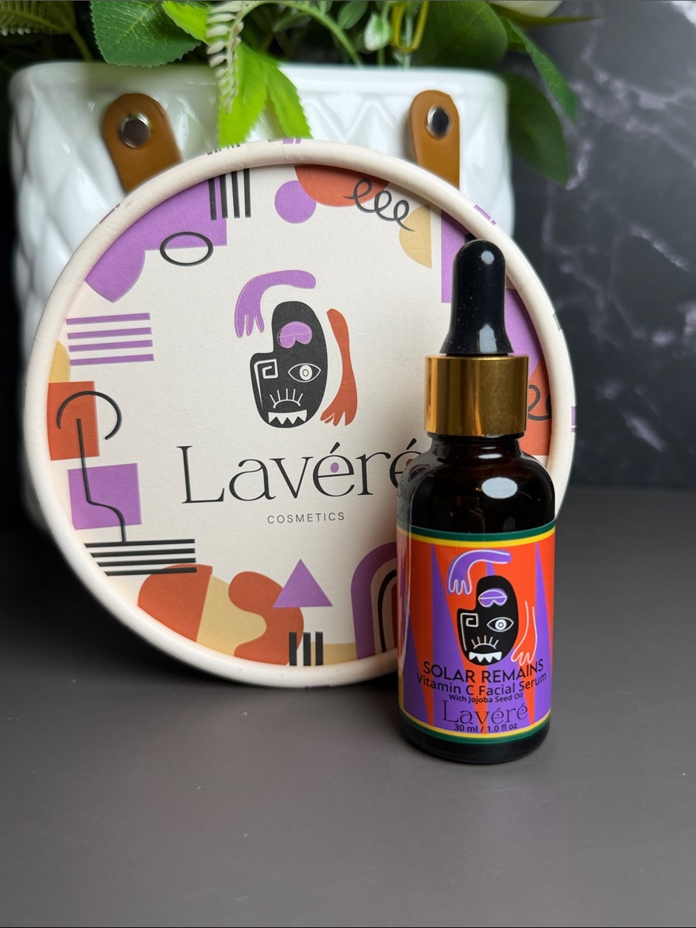 Solar Remains Vitamin C Facial Serum — Purple & Orange